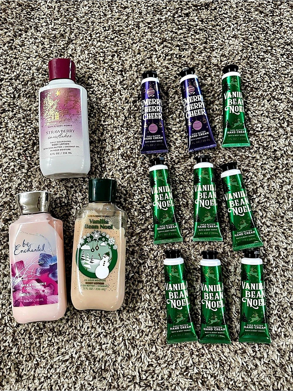 Bath & Body Works Body Lotion and Hand Cream Lot